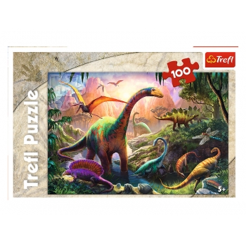 Puzzle 100el Świat Dinozaurów 16277