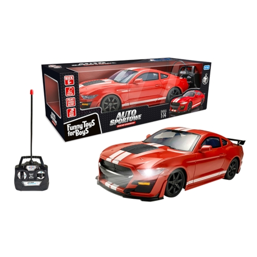 Auto sportowe zdalnie sterowane czerwone toys for boys 163586