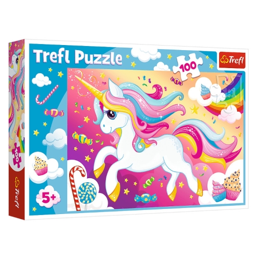 Trefl Puzzle 100el Piękny Jednorożec