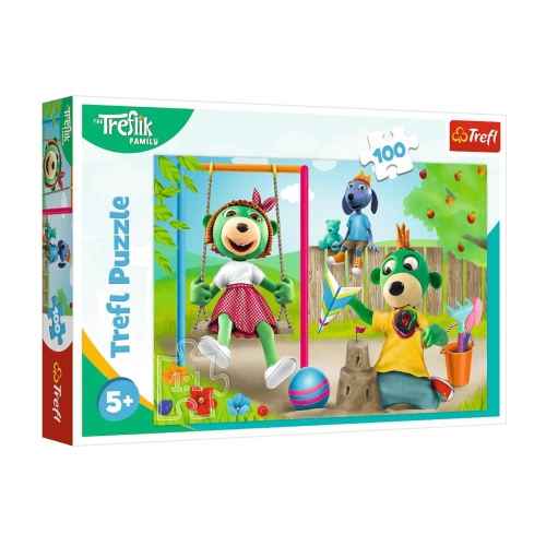 Puzzle 100el Zabawne Trefliki Trefl 16422