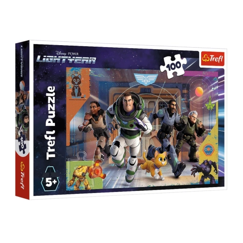 Puzzle 100el Niesamowity Buzz Astral Trefl 16433