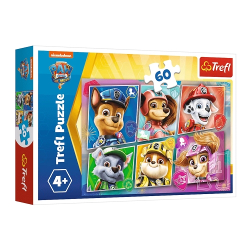 Puzzle 60el Przyjaciele gotowi do akcji Psi Patrol 17368