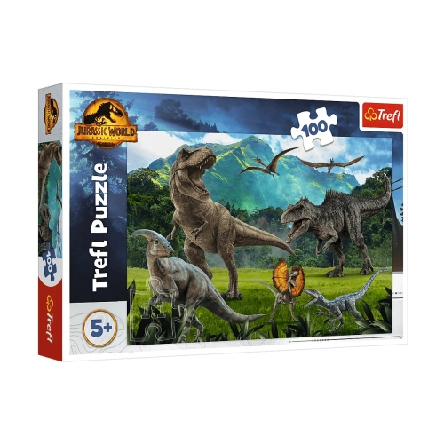 Trefl Puzzle 100el Park Jurajski Jurrasic World 16441