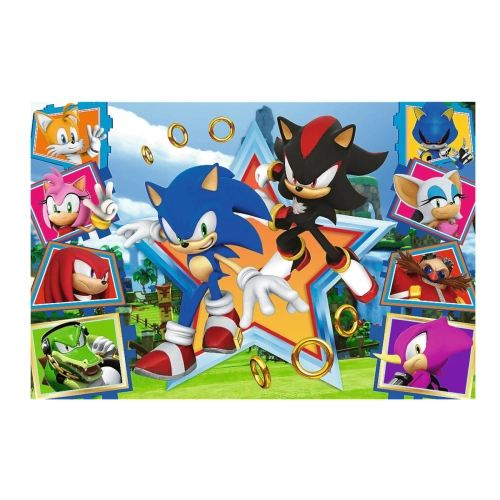 Trefl Puzzle 100el Sonic. Poznaj Sonica 16465