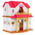 Interaktywny rozkładany domek z figurkami Zabawa w dom 4 pokoje 16838
