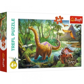 puzzle dinozaury trefl