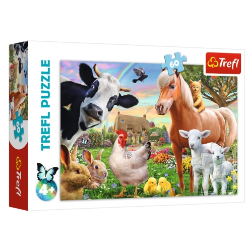 Trefl Puzzle 60el Wesoła Farma