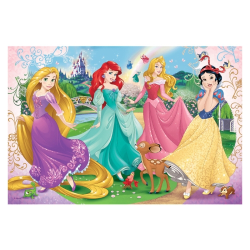 Trefl Puzzle 60el Ulubione Księżniczki Disney