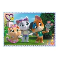 Trefl Puzzle 60el Zabawy w gronie przyjaciół 44 Koty 17378