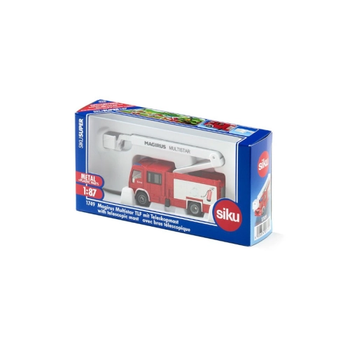 Wóz Strażacki Magirus Multistar TLF z Wysięgnikiem 1:87 SIKU 1749