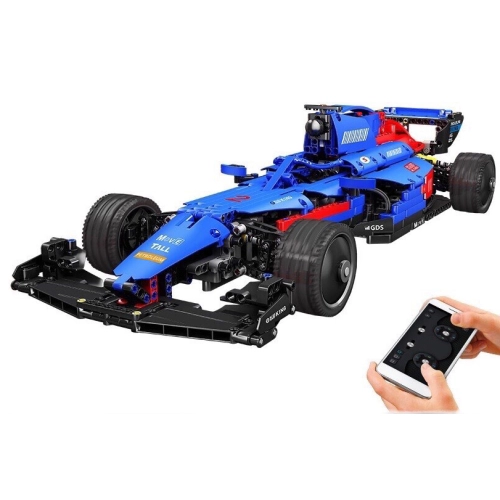 Zestaw Klocków Bolid F1 Niebieski 1065el. 18024B