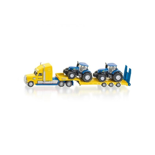 Ciężarówka z Naczepą + 2 Traktory New Holland 1:87 SIKU 1805
