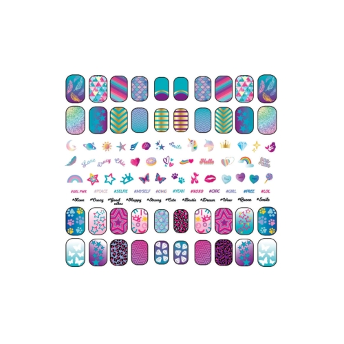 Crazy Chic Fluo Paznokcie Clementoni 18113