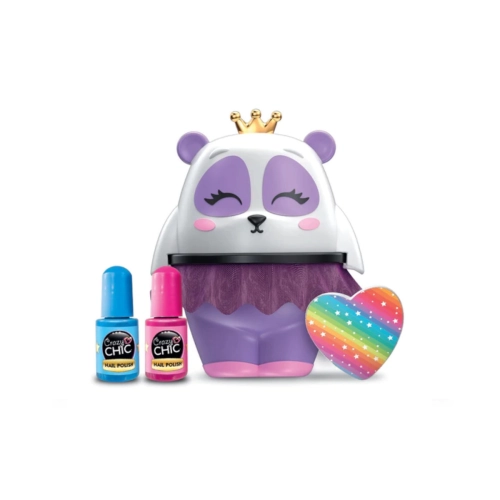 Crazy Chic Zestaw do makijażu Balerina Pandzia Clementoni 18115