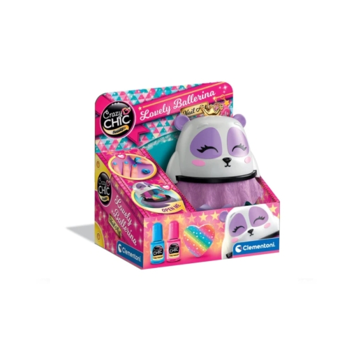 Crazy Chic Zestaw do makijażu Balerina Pandzia Clementoni 18115
