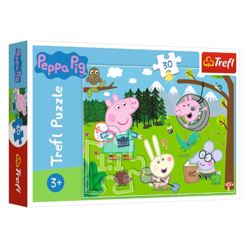 Trefl Puzzle 30el Leśna Wyprawa.