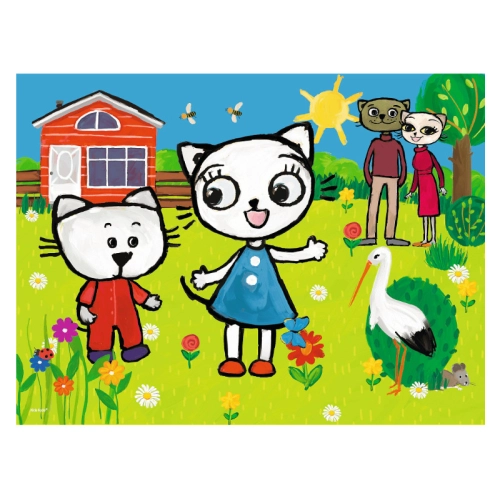 Trefl Puzzle 30el  Kicia Kocia