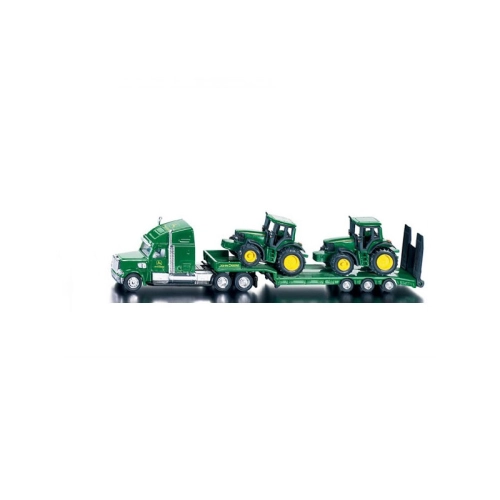 Ciężarówka z Naczepą + 2 Traktory John Deere 1:87 SIKU 1837