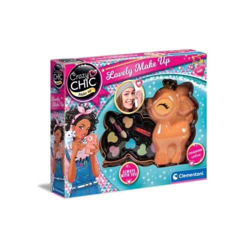 Crazy Chic Zestaw do makijażu Jelonek Clementoni 18638