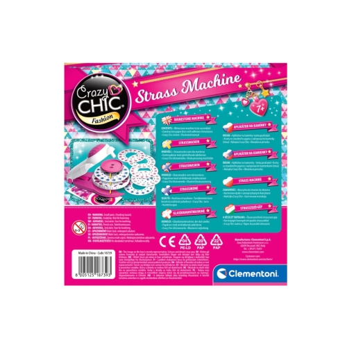 Crazy Chic Maszynka do ozdabiania Clementoni 18739