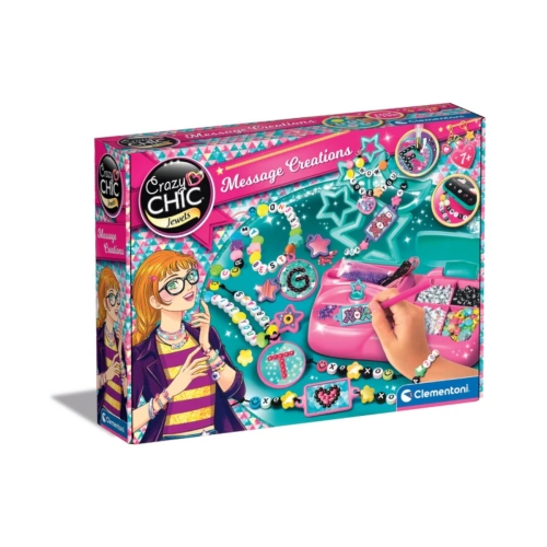 Crazy Chic Pracownia literkowej biżuterii Clementoni 18772 Crazy Chic Pracownia literkowej biżuterii Clementoni 18772