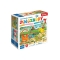 Maxi puzzle 24el. Dinozaury z dziurką Gra Logiczna GRANNA 00441