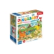 Maxi puzzle 24el. Dinozaury z dziurką Gra Logiczna GRANNA 00441