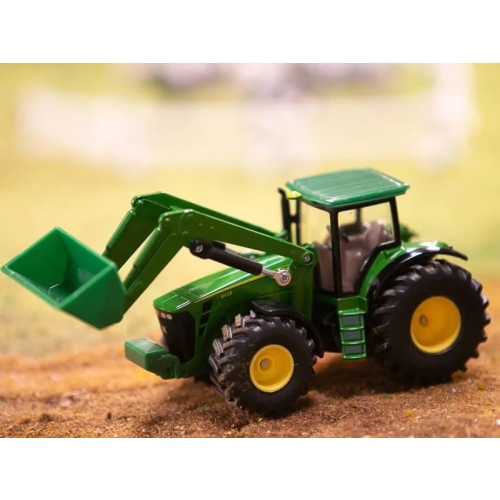 Traktor John Deere 8530 z Ładowarką 1:50 SIKU 1982
