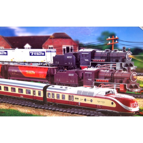 Ogromna Kolejka Elektryczna , Lokomotywa +7 Wagonów 101400