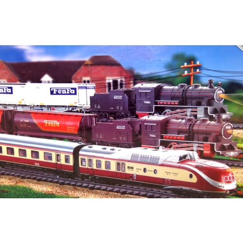 Ogromna Kolejka Elektryczna , Lokomotywa +7 Wagonów 101400