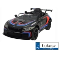 Auto na akumulator BMW M6 GT3  dla dzieci z klimą (6666R-M6)