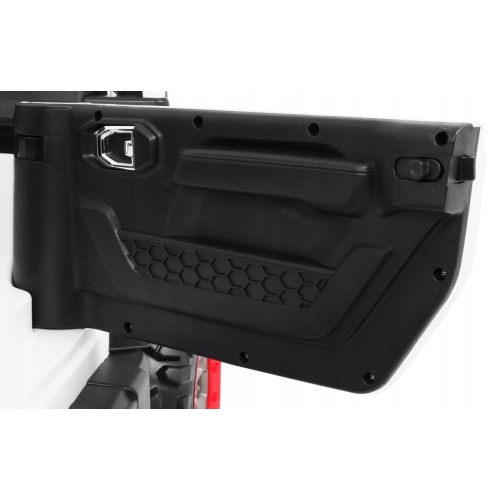 Duży Dwuosobowy Jeep AllRoad Na Akumulator 4x4 Biały A023