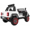 Duży Dwuosobowy Jeep AllRoad Na Akumulator 4x4 Biały A023