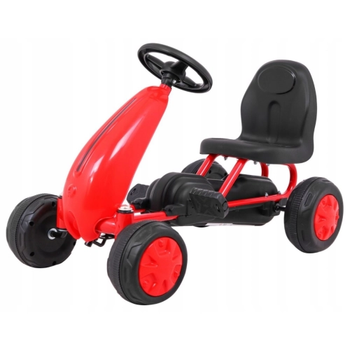 Gokart dla Najmłodszych Czerwony  B001.CR