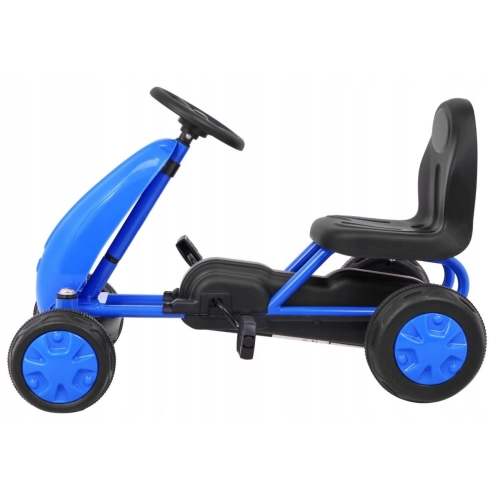 Gokart dla Najmłodszych niebieski B001