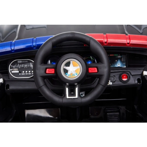 pojazd na akumulator Autko policyjne