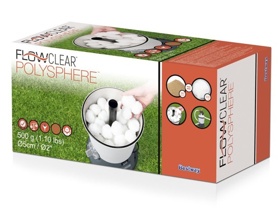 Kulki filtracyjne Bestway 58475 Polysphere Kulki filtracyjne Bestway 58475 Polysphere do pompy basenowej