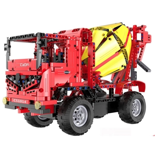 Klocki CADA 2w1 Betoniarka Podnośnik 814 el