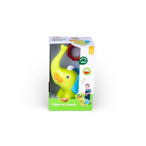 słonik z obręczami