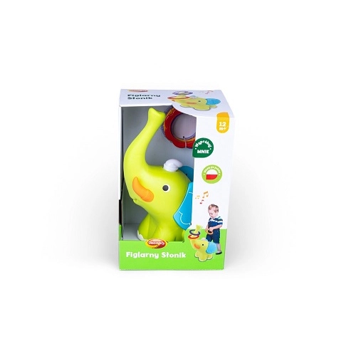 słonik z obręczami