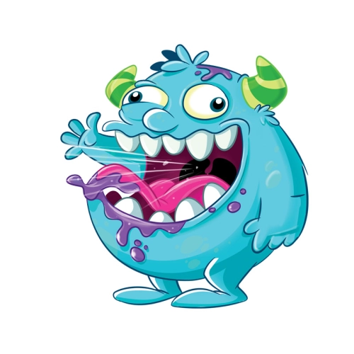 Gang Potworów Odrażający Pit  niebieski  DD002/06