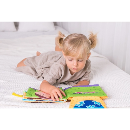 Edukacyjna Książeczka Gdzie jest Dziewczynka  Jolly Baby JB 80461