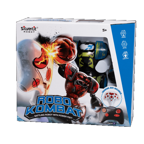 Dumel Silverlit Robo Kombat Zestaw Treningowy S88053 Niebieski