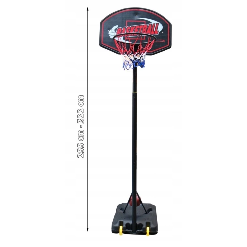 Duża Tablica do koszykówki 255/322 cm HF601