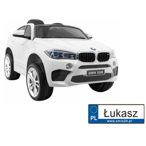 Biały JJ2199 BMW X6M dla dzieci