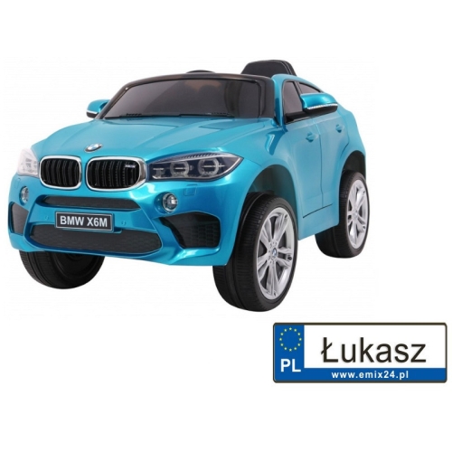 Pojazd BMW X6M Lakierowany Niebieski JJ2199