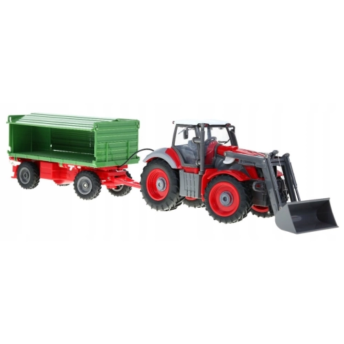 Traktor Czerwony Przyczepa Zielona 2.4GHz  QY8301AR