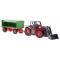 Traktor Czerwony Przyczepa Zielona 2.4GHz  QY8301AR