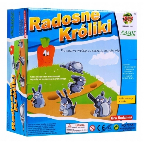 gra rodzinna Radosne Króliki ZGR.707-5