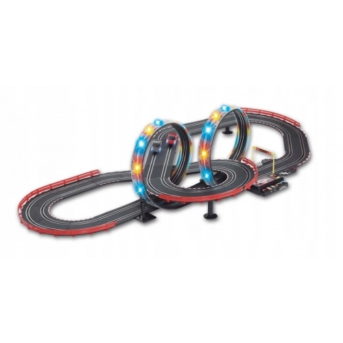 świetlny tor wyścigowy dla autek
